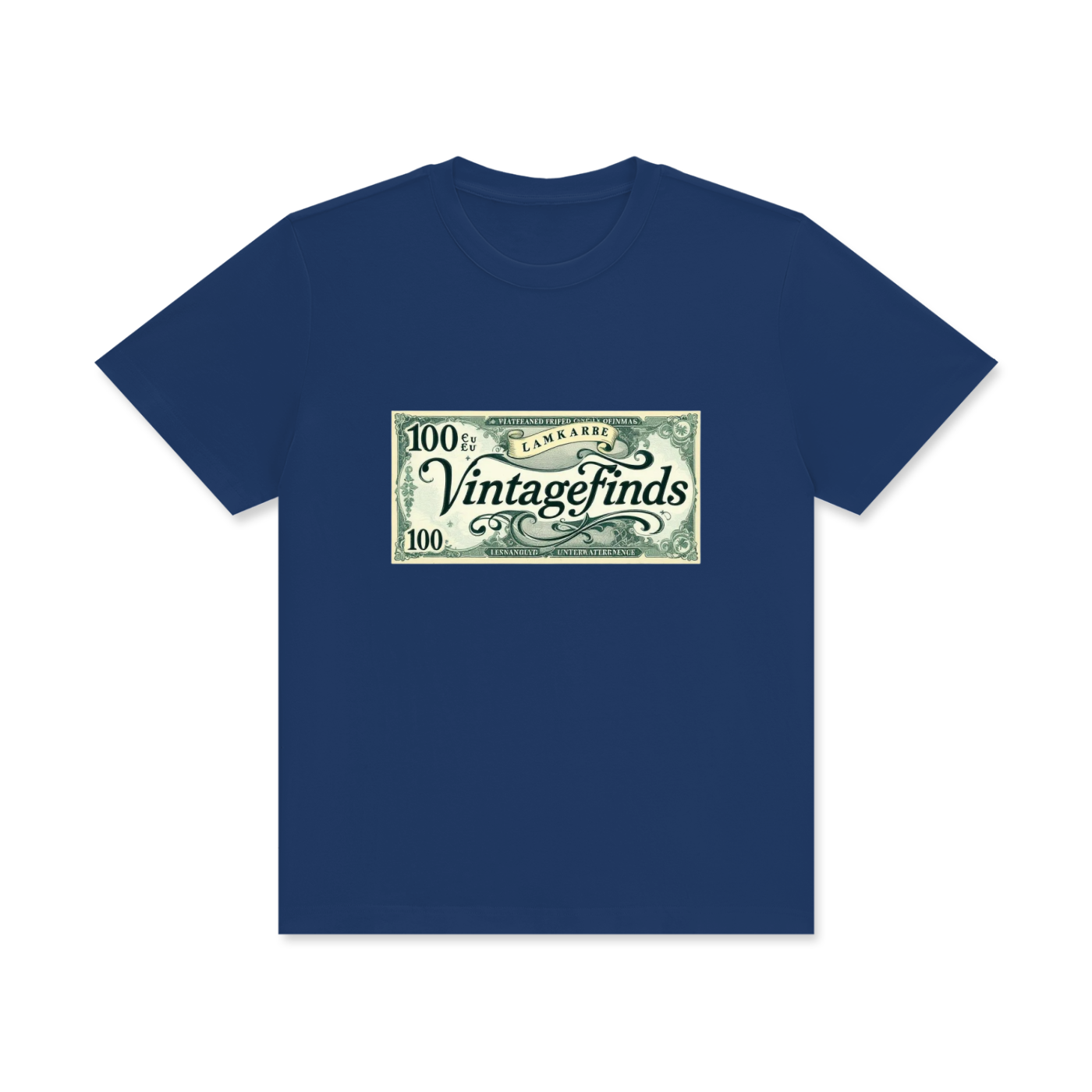 Money Print slim Tee