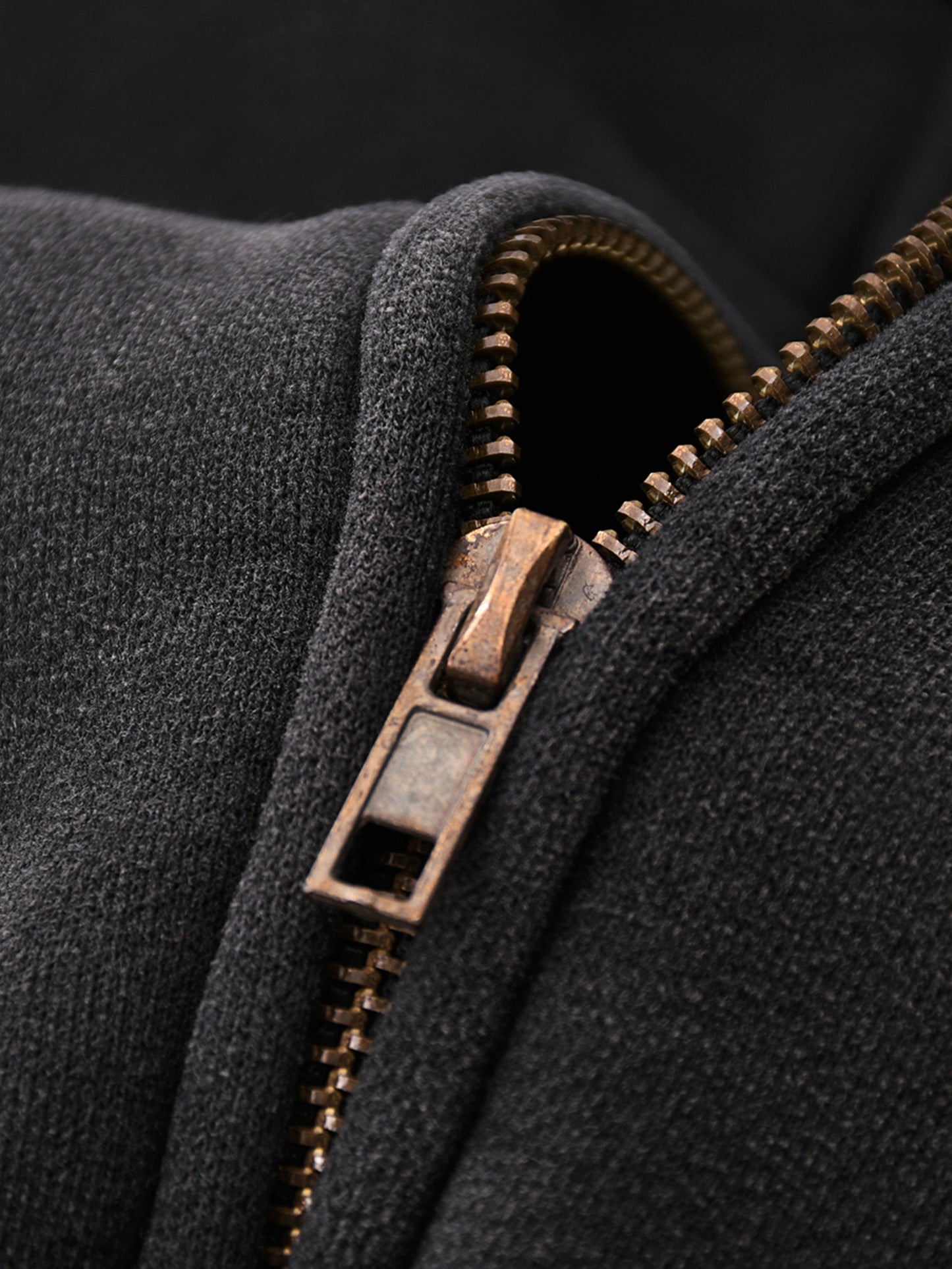 France Print Zipper