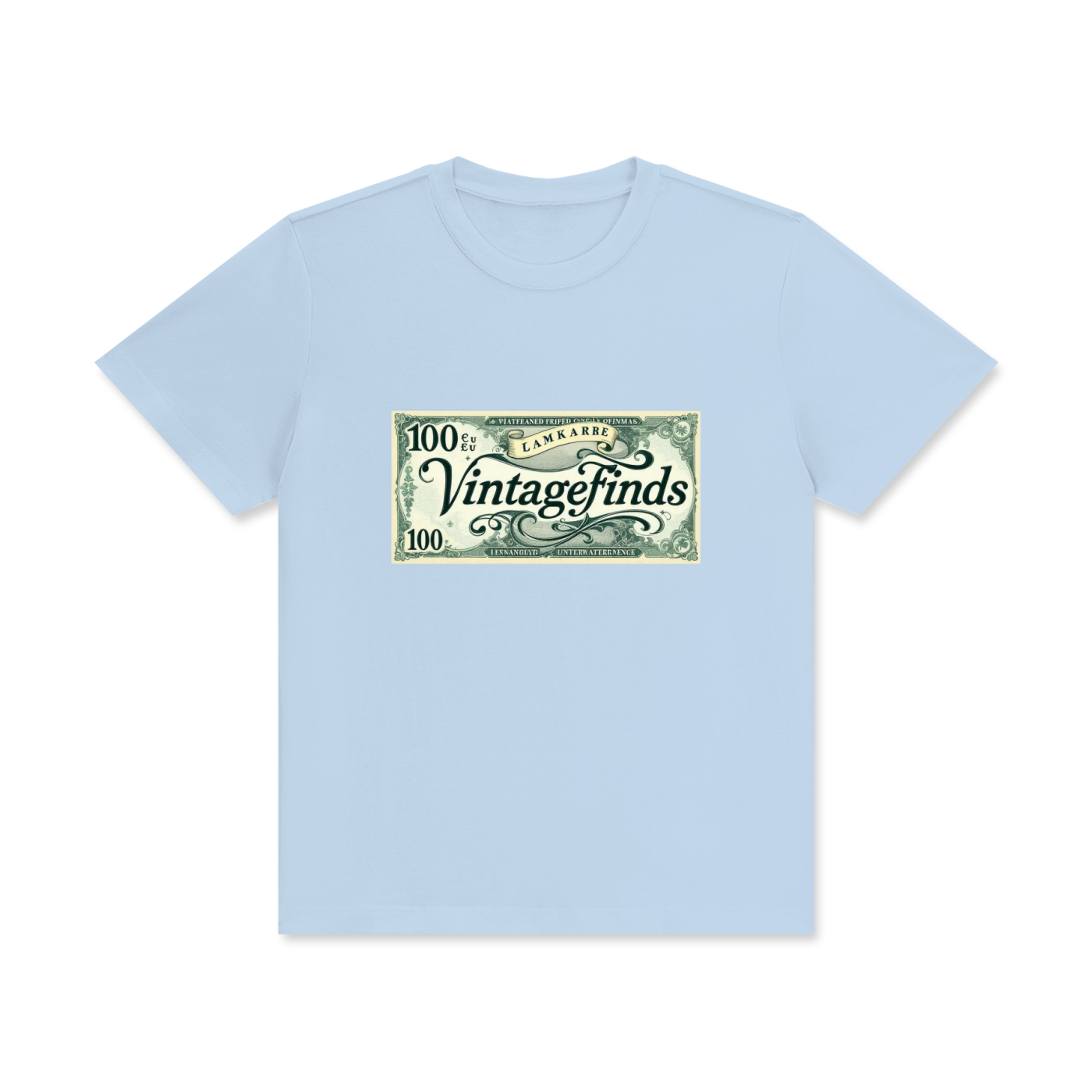 Money Print slim Tee