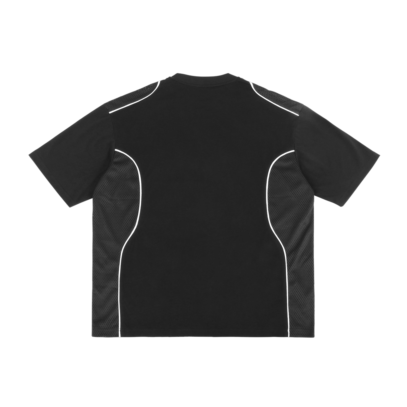 Contrast Piped Panel Shirt