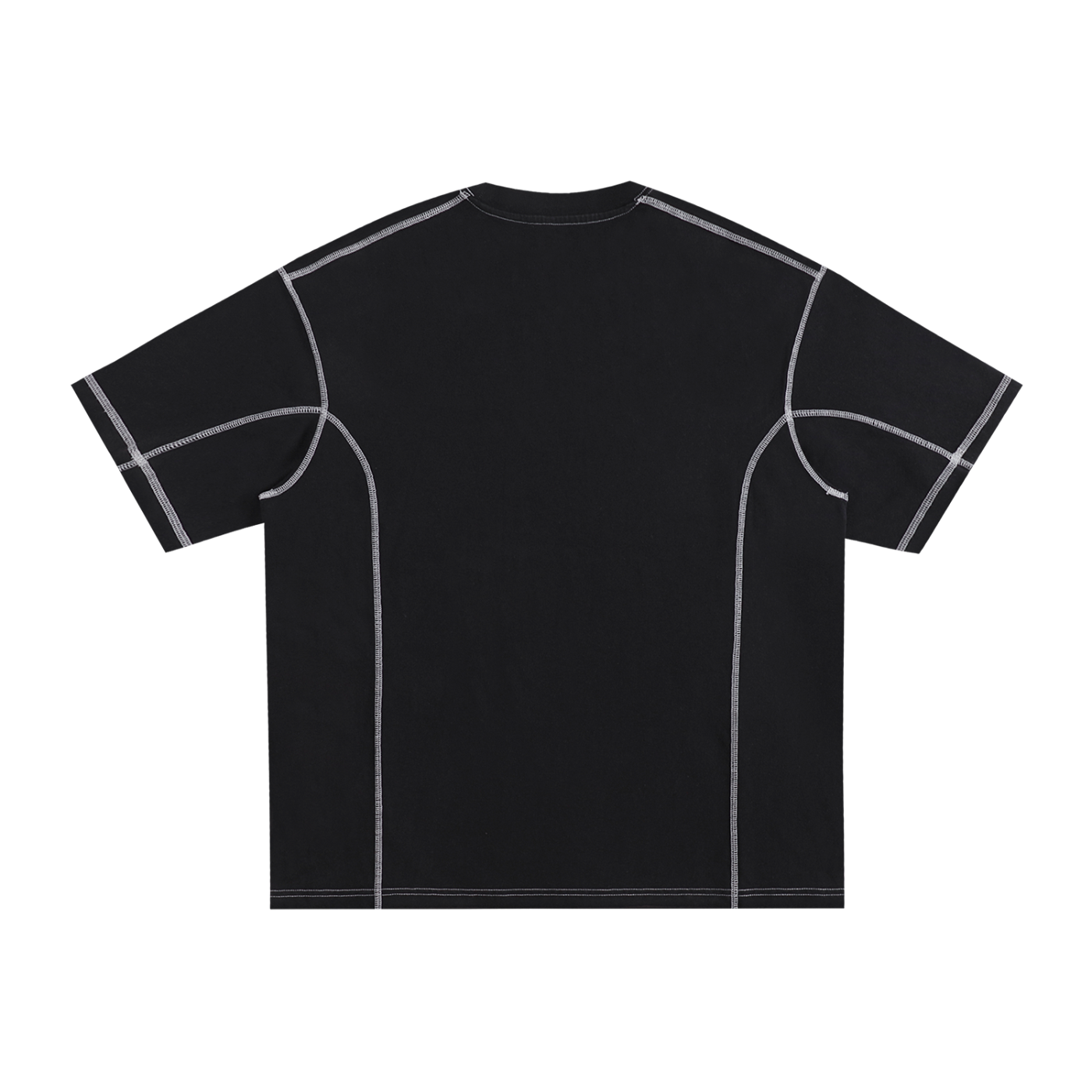 Contrast-Stitched T-Shirt