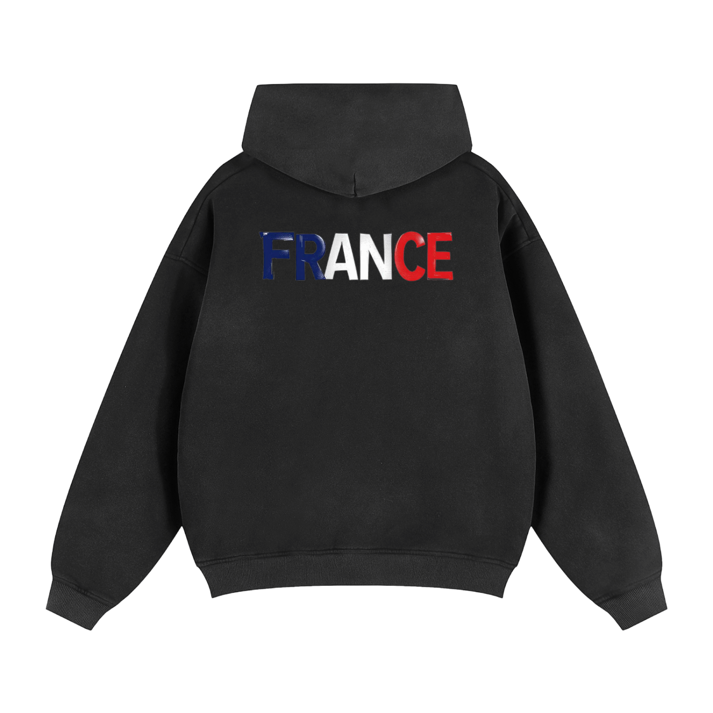 France Print Zipper