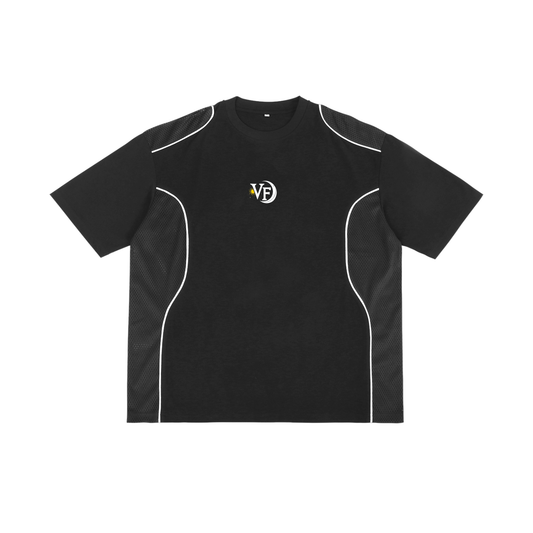 Contrast Piped Panel Shirt