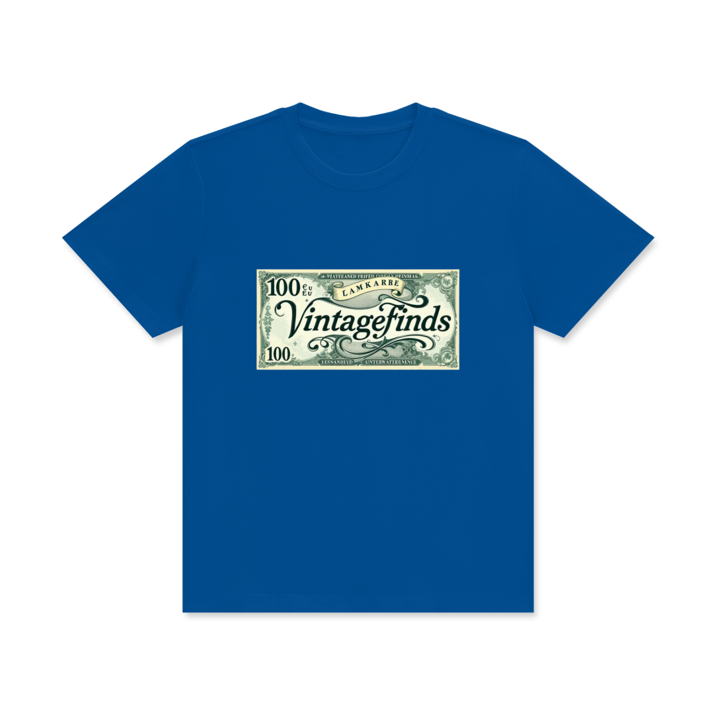 Money Print slim Tee