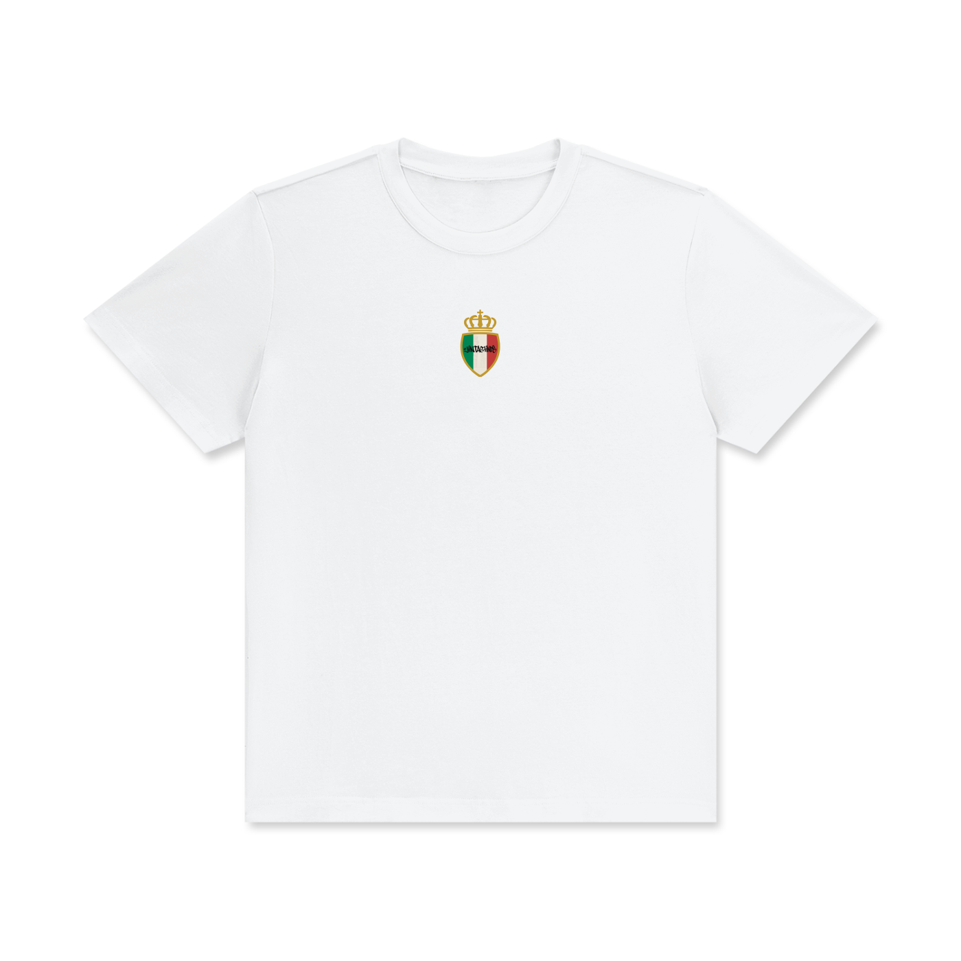 Italia print slim Tee