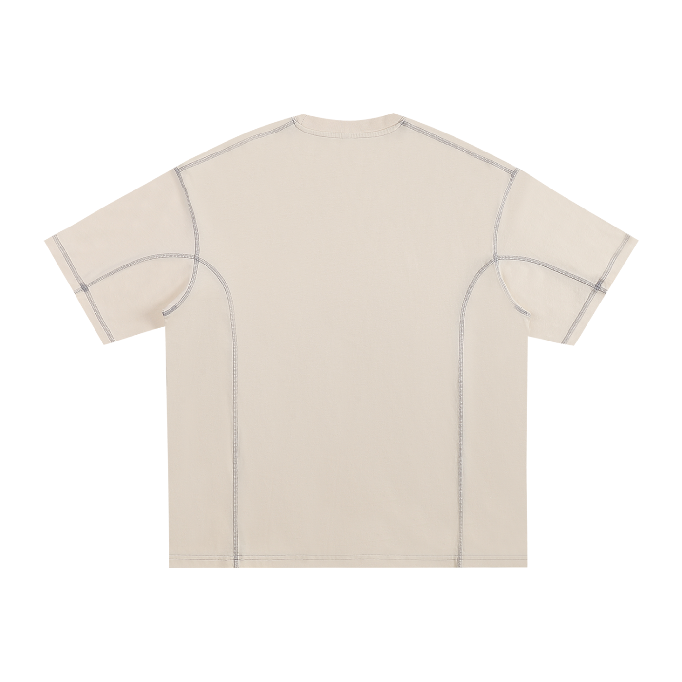 Contrast-Stitched T-Shirt