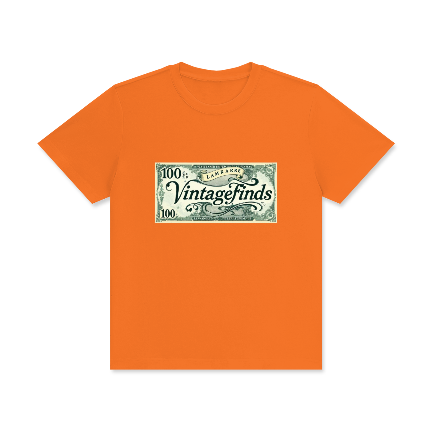 Money Print slim Tee