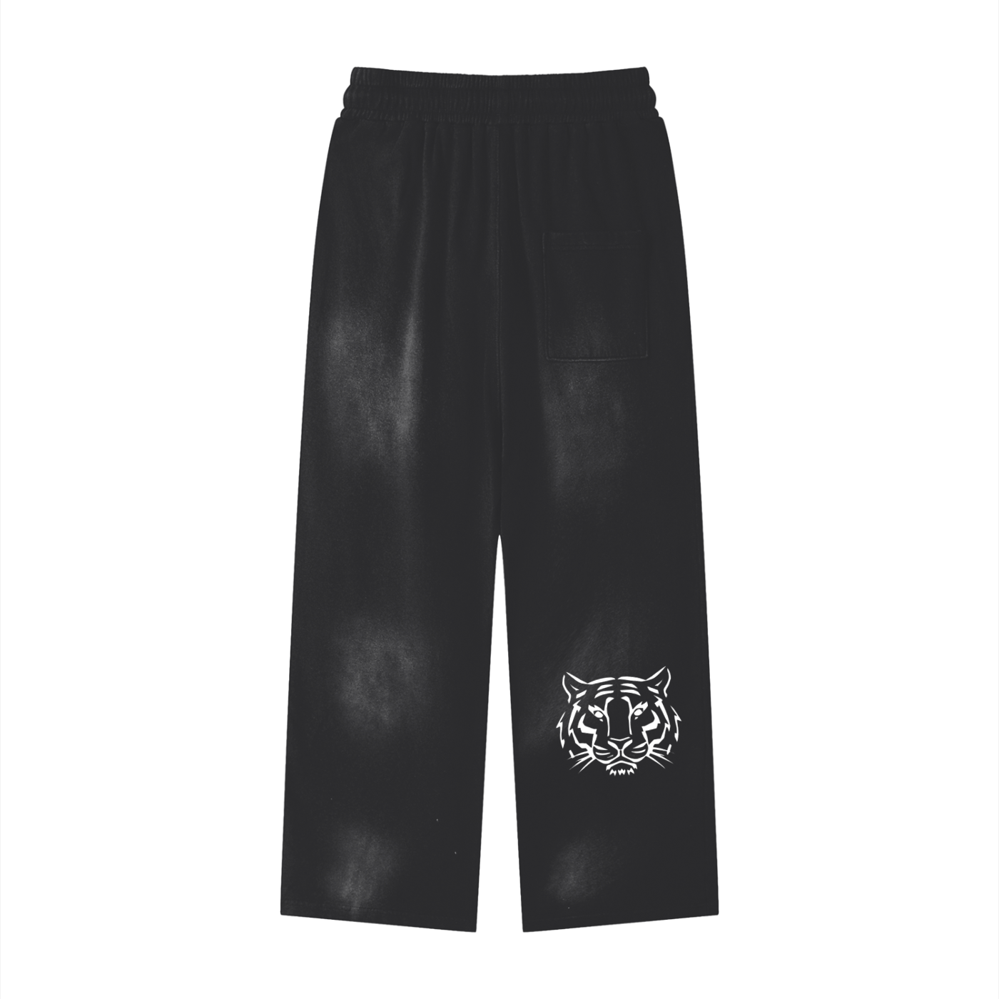 Tiger Print Cotton Jogger