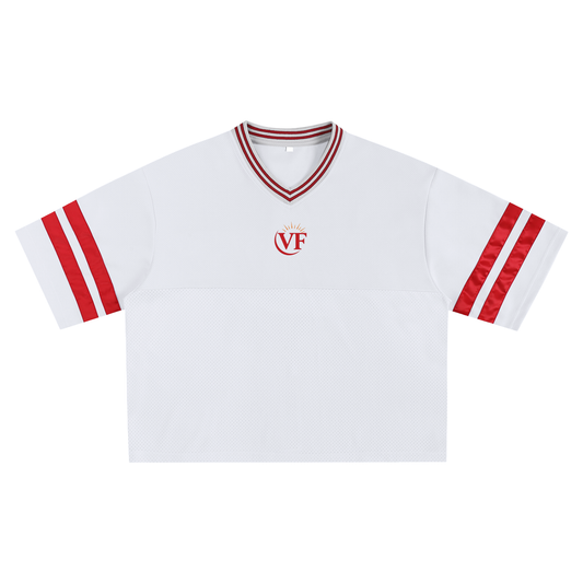 Boxy Jersey White