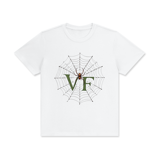 Spider web Print Slim Tee