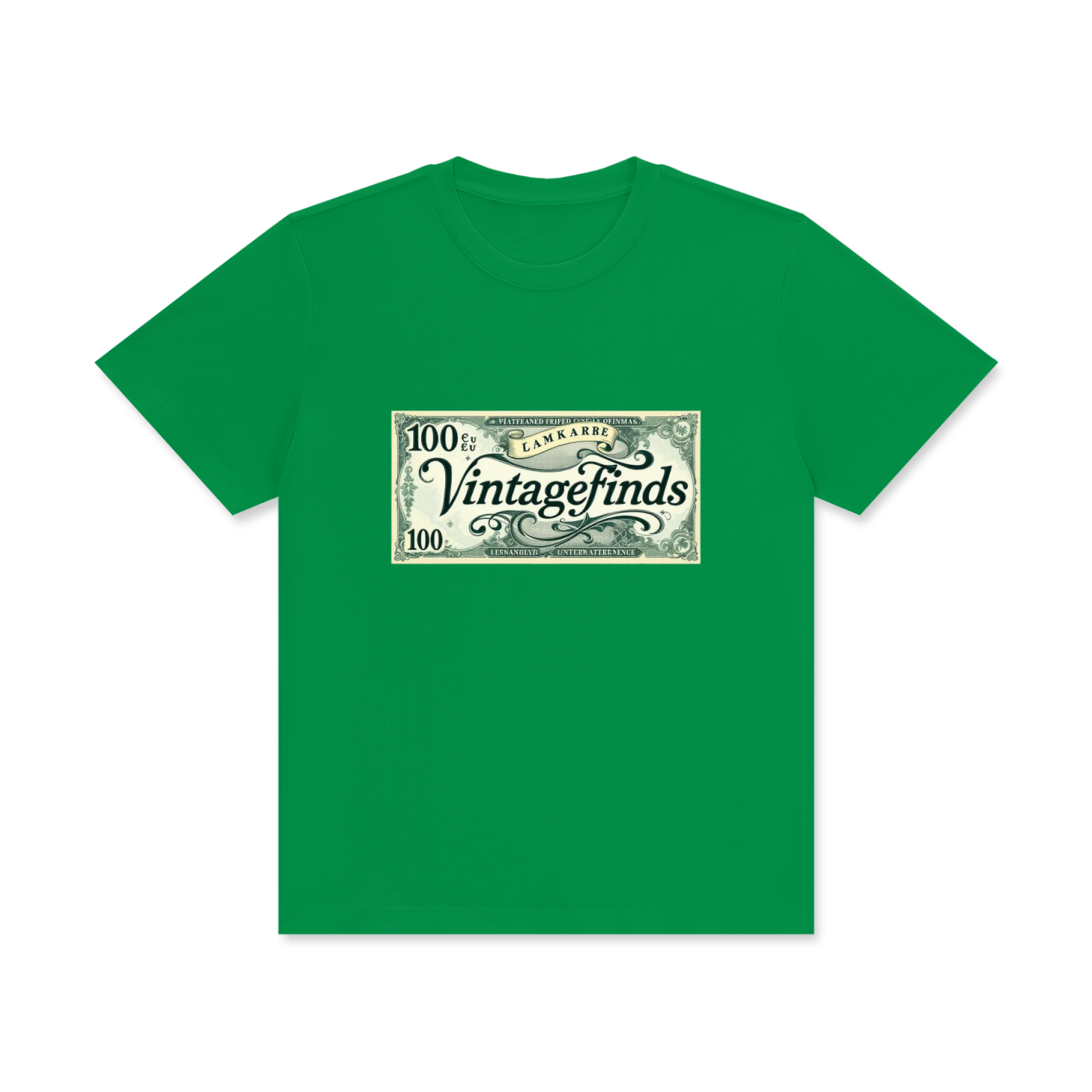 Money Print slim Tee
