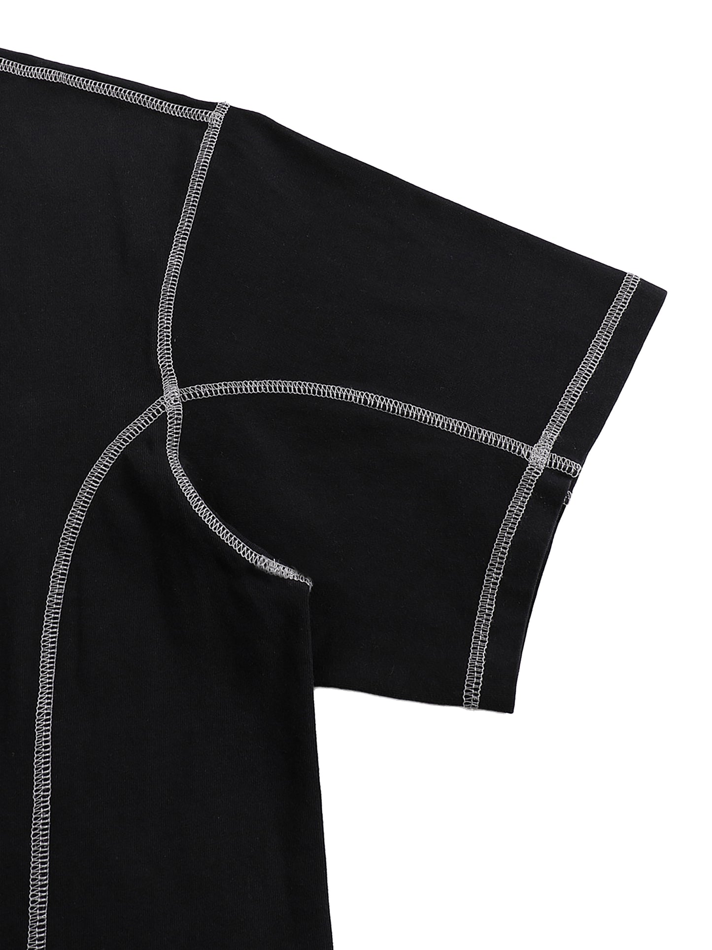 Contrast-Stitched T-Shirt